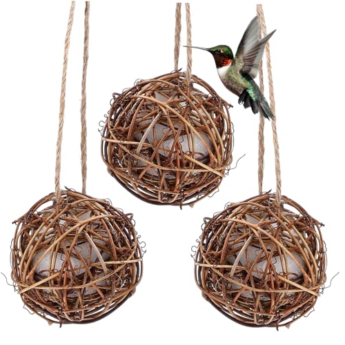 HOUDERCO 3Stücke Nistkugeln für Garten und Balkon Kreative Vogelhäuser für und für Vogel Innen und Außenbereich HOUDERCO 3Stücke Nistkugeln für Garten und Balkon Kreative Vogelhäuser für und für Vogel Innen und Außenbereich von HOUDERCO