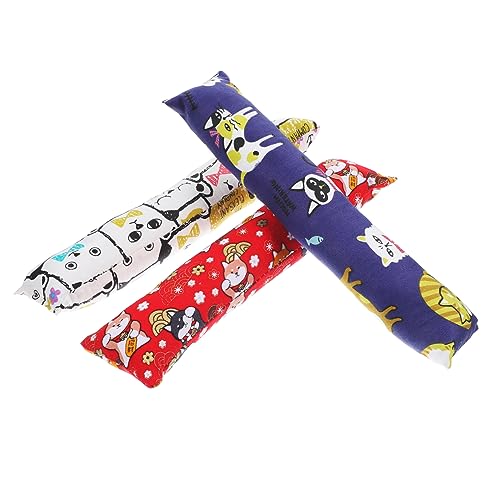 HOUDERCO 3Stücke Teiliges Katzenminze Kissen für Innenkatzen Interaktives Kauspielzeug zur Spielinstinkts Zahnpflege für Kätzchen HOUDERCO 3Stücke Teiliges Katzenminze Kissen für Innenkatzen Interaktives Kauspielzeug zur Spielinstinkts Zahnpflege für Kätzchen von HOUDERCO