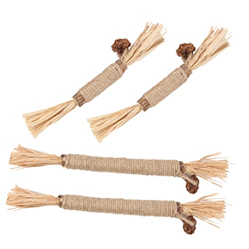 HOUDERCO 4 Stück Katzenspielzeug aus Holz Teiliges Kauspielzeug für Katzen Strapazierfähig für Kätzchen Zahnpflege Geeignet für Indoor Spiel und Beschäftigung HOUDERCO 4 Stück Katzenspielzeug aus Holz Teiliges Kauspielzeug für Katzen Strapazierfähig für Kätzchen Zahnpflege Geeignet für Indoor Spiel und Beschäftigung von HOUDERCO
