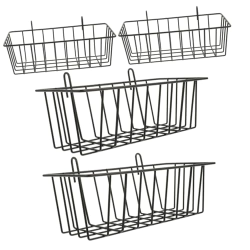 HOUDERCO 4Stücke Eisen Heu Futterspender für Kaninchen Stabiler Futterautomat für Kleintiere für Hamster und Chinchillas Großes Fassungsvermögen Design HOUDERCO 4Stücke Eisen Heu Futterspender für Kaninchen Stabiler Futterautomat für Kleintiere für Hamster und Chinchillas Großes Fassungsvermögen Design von HOUDERCO