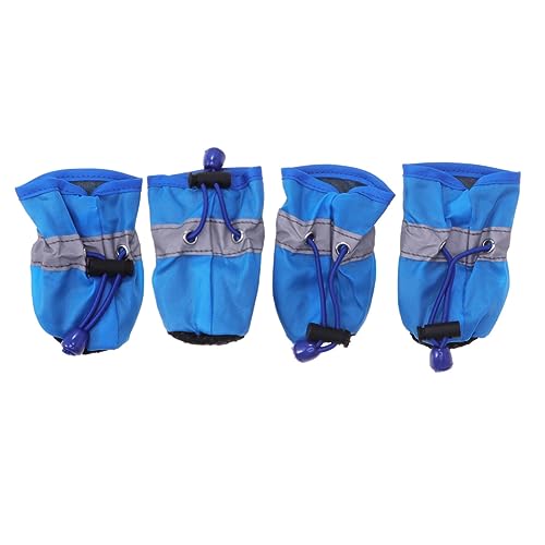 HOUDERCO 4Stücke Teiliges rutschfeste Hundeschuhe für Kleine wasserdichte Outdoor gegen Schnee für Schutz HOUDERCO 4Stücke Teiliges rutschfeste Hundeschuhe für Kleine wasserdichte Outdoor gegen Schnee für Schutz von HOUDERCO