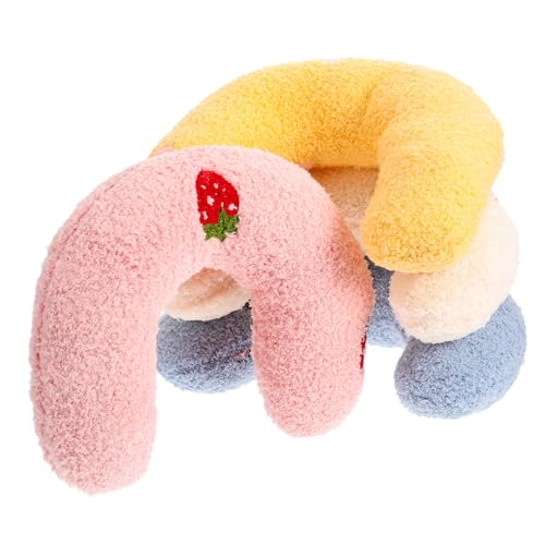 HOUDERCO 4Stücke U Förmiges Katzenkissen Schützendes Schlafkissen für Kleine Haustiere Bequemes Nackenkissen aus Geeignet für Katzen und Kätzchen Waschbar Weiß HOUDERCO 4Stücke U Förmiges Katzenkissen Schützendes Schlafkissen für Kleine Haustiere Bequemes Nackenkissen aus Geeignet für Katzen und Kätzchen Waschbar Weiß von HOUDERCO