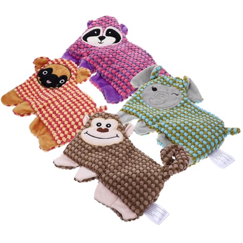 HOUDERCO 4pcs Im Innenbereich Haustier Bitchen Spielzeug Tränenresistente Welpe Zahne Spielzeug Kein Füllung Haustier Welpe Kauspiel HOUDERCO 4pcs Im Innenbereich Haustier Bitchen Spielzeug Tränenresistente Welpe Zahne Spielzeug Kein Füllung Haustier Welpe Kauspiel von HOUDERCO