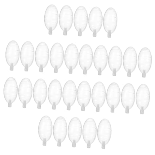 HOUDERCO 50Stücke Quietscher für Puppen Transparente Squeaker für Plüschspielzeug für Reparaturen von Kuscheltieren und Rasseln Batteriefrei Einfach zu Verwenden von HOUDERCO