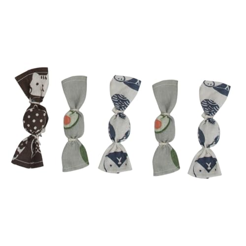 HOUDERCO 5Stücke Kätzchen Kauspielzeug Teiliges Interaktives Katzenspielzeug mit Glocken für Indoor Fördert Training und Stärkt die Bindung zu Ihrem Haustier HOUDERCO 5Stücke Kätzchen Kauspielzeug Teiliges Interaktives Katzenspielzeug mit Glocken für Indoor Fördert Training und Stärkt die Bindung zu Ihrem Haustier von HOUDERCO