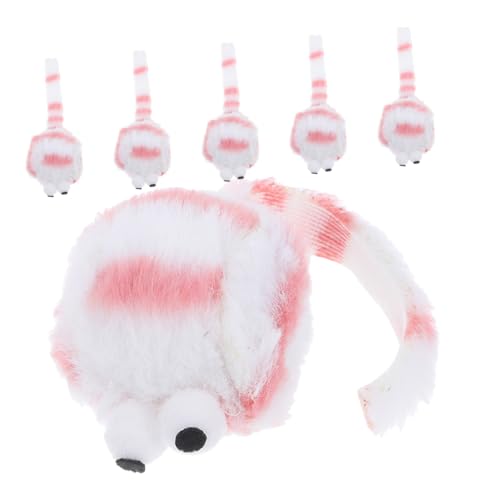 HOUDERCO 6 Stück Plüsch Katze Plüschtier Süße Katzenspielzeug Interaktives Katzenspielzeug Spielzeugmaus Katze Täuscht Spielspielzeug Plüsch-Katzen- - HOUDERCO 6 Stück Plüsch Katze Plüschtier Süße Katzenspielzeug Interaktives Katzenspielzeug Spielzeugmaus Katze Täuscht Spielspielzeug Plüsch-Katzen- - von HOUDERCO