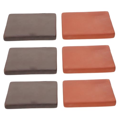 HOUDERCO 6 Stück Teiliges Handgefertigter Roter Tonziegel für Schildkrötenterrarien Poröse Langlebige Gestaltungselemente für Trockene und Halbnasse HOUDERCO 6 Stück Teiliges Handgefertigter Roter Tonziegel für Schildkrötenterrarien Poröse Langlebige Gestaltungselemente für Trockene und Halbnasse von HOUDERCO