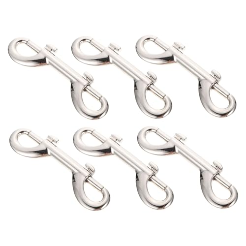 HOUDERCO 6Stücke Haustier Leinenhaken aus Zinklegierung Multifunktionale Endende Schnappclips Silber für Outdoor Aktivitäten Hundeleinen und Dekorationen HOUDERCO 6Stücke Haustier Leinenhaken aus Zinklegierung Multifunktionale Endende Schnappclips Silber für Outdoor Aktivitäten Hundeleinen und Dekorationen von HOUDERCO
