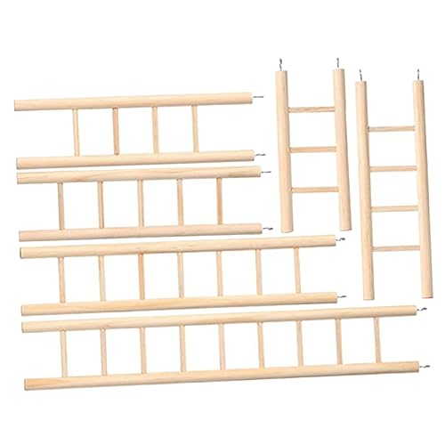HOUDERCO 6stücke Holzleiter Für Vögel Kletterspielzeug Für Papageien Wellensittiche Und Nymphensittiche Bietet Spielmöglichkeiten Und Fördert Die Gesundheit Ihrer Haustiere HOUDERCO 6stücke Holzleiter Für Vögel Kletterspielzeug Für Papageien Wellensittiche Und Nymphensittiche Bietet Spielmöglichkeiten Und Fördert Die Gesundheit Ihrer Haustiere von HOUDERCO