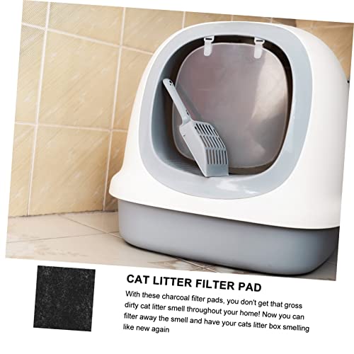 HOUDERCO Aktivkohlefilter Pads Für Katzenklo Und Streu Pfannen Geruchsabsorbierende Filtereinlagen Für Kätzchen Wurf Pan Langlebig HOUDERCO Aktivkohlefilter Pads Für Katzenklo Und Streu Pfannen Geruchsabsorbierende Filtereinlagen Für Kätzchen Wurf Pan Langlebig von HOUDERCO