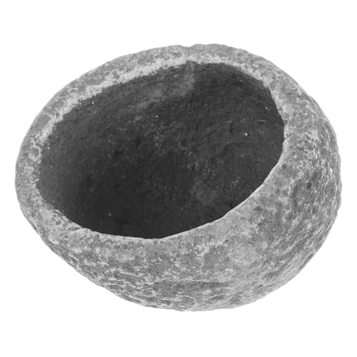HOUDERCO Anti-Escaping Food Bowl große Wasserschale für Reptilien Futternapf für Reptilien Schüssel Reptilienwassernapf Reptilien wasserschale Wurmfutterschale aus Harz Reptilienschale Grey HOUDERCO Anti-Escaping Food Bowl große Wasserschale für Reptilien Futternapf für Reptilien Schüssel Reptilienwassernapf Reptilien wasserschale Wurmfutterschale aus Harz Reptilienschale Grey von HOUDERCO