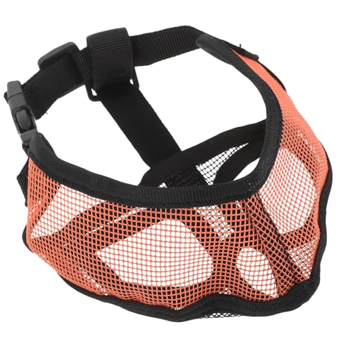 HOUDERCO Atmungsaktives Hund Hund Mündung Anti-Barking Hundemaske Verstellbare Mündung von HOUDERCO