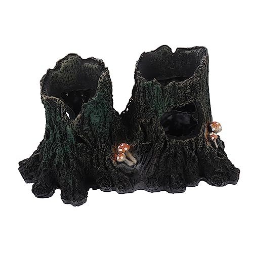 HOUDERCO Baumschmuck für Reptilien Eidechsenversteck und Ruheunterschlupf Brutnest und Kletterhöhle für Kleine Haustiere Terrarien Dekoration HOUDERCO Baumschmuck für Reptilien Eidechsenversteck und Ruheunterschlupf Brutnest und Kletterhöhle für Kleine Haustiere Terrarien Dekoration von HOUDERCO