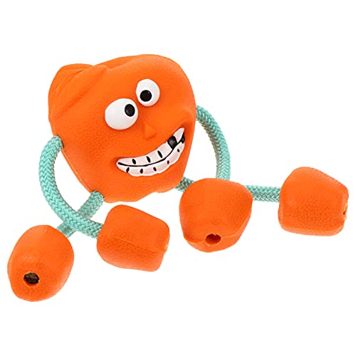 HOUDERCO Beiß Für Hunde Zäh Spielzeugball Beliebte Spielzeuge Weiches Kauen Kicherball Für Hunde Automatisches Hundespielzeug Lustig Gummi Orange HOUDERCO Beiß Für Hunde Zäh Spielzeugball Beliebte Spielzeuge Weiches Kauen Kicherball Für Hunde Automatisches Hundespielzeug Lustig Gummi Orange von HOUDERCO