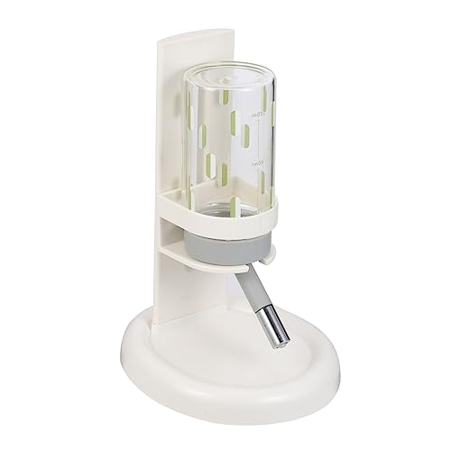 HOUDERCO Hamster Wasserflasche mit Halter Verstellbar Praktische Tränke für Kleintiere Wasserspender für Hamster Haustierbedarf von HOUDERCO