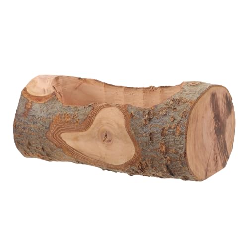 HOUDERCO Eichhörnchen Futternapf aus Holz für Meerschweinchen Chinchilla und Hamster Langlebige Futterschale Leicht Abwaschbar als Haustierzubehör oder HOUDERCO Eichhörnchen Futternapf aus Holz für Meerschweinchen Chinchilla und Hamster Langlebige Futterschale Leicht Abwaschbar als Haustierzubehör oder von HOUDERCO