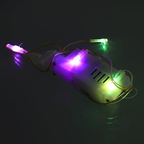 HOUDERCO Elektronisches Fischspielzeug Zubehör DIY Reparaturset für Pelzige Spielzeuge Leuchtend und Sprechend für Haustiere von HOUDERCO