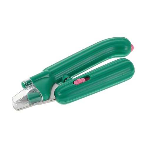 HOUDERCO Ergonomischer Nageltrimmer mit Licht für Katzen und Hunde Nonslip Griff und Sanfte Schneidetechnologie für Sicheres Trimmen bei Haustieren von HOUDERCO