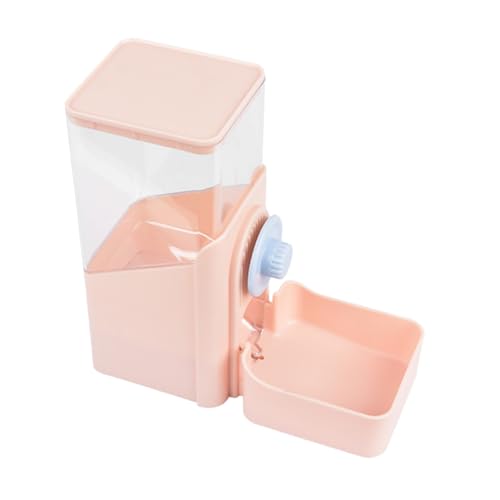 HOUDERCO Futterautomat für Haustiere Heufresser Kaninchen Futterspender automatisch Hase Katzen futterautomat Kaninchenfutterautomat Futterautomat für Welpen Katzenfutter Plastik Rosa HOUDERCO Futterautomat für Haustiere Heufresser Kaninchen Futterspender automatisch Hase Katzen futterautomat Kaninchenfutterautomat Futterautomat für Welpen Katzenfutter Plastik Rosa von HOUDERCO