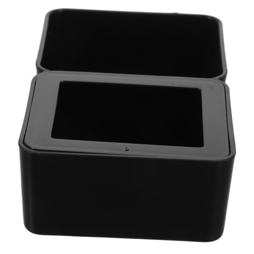 HOUDERCO Futterbecken für Reptilien Gecko Water Bowl Wassernapf für Reptilien Reptilienschale Zubehör für Reptilien Wasserschale für Reptilienbecken Abs Black HOUDERCO Futterbecken für Reptilien Gecko Water Bowl Wassernapf für Reptilien Reptilienschale Zubehör für Reptilien Wasserschale für Reptilienbecken Abs Black von HOUDERCO