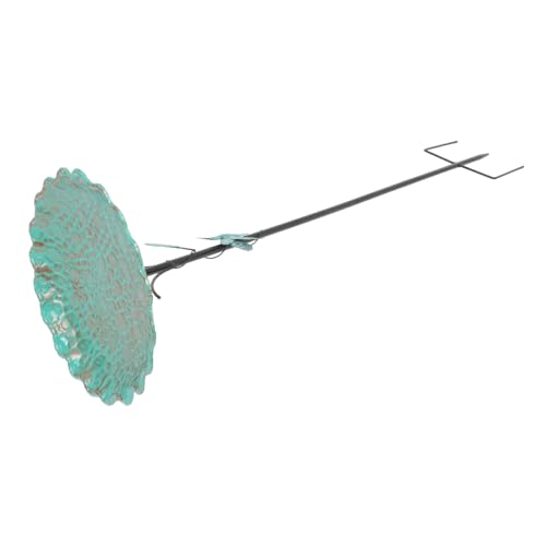 HOUDERCO Garten Vogelbad mit Metallpfahl Vogeltränke und Futterstation für Kleine und Papageien Stilvolle Außendekoration für Terrasse und Garten HOUDERCO Garten Vogelbad mit Metallpfahl Vogeltränke und Futterstation für Kleine und Papageien Stilvolle Außendekoration für Terrasse und Garten von HOUDERCO