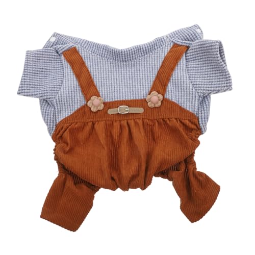 HOUDERCO Gestreiftes Hundekostüm für Haustiere Bequeme und Warme Overalls für Hunde Outfit für Partys und Festliche Anlässe Kreatives Design für Einen Niedlichen Look HOUDERCO Gestreiftes Hundekostüm für Haustiere Bequeme und Warme Overalls für Hunde Outfit für Partys und Festliche Anlässe Kreatives Design für Einen Niedlichen Look von HOUDERCO