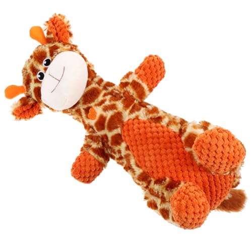 HOUDERCO Giraffenförmiges Quietschendes Interaktives Plüschspielzeug zur Zahnpflege für Kleine Fördert das Drinnen und Draußen Stärkt die Bindung und Macht HOUDERCO Giraffenförmiges Quietschendes Interaktives Plüschspielzeug zur Zahnpflege für Kleine Fördert das Drinnen und Draußen Stärkt die Bindung und Macht von HOUDERCO