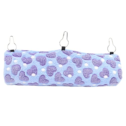 HOUDERCO Hängematte für Kleintiere Warmes Hamsterbett aus Plüsch Hängendes Nest für Hamster Meerschweinchen und Zuckergleiter Schlafversteck Installieren Geruchsneutral HOUDERCO Hängematte für Kleintiere Warmes Hamsterbett aus Plüsch Hängendes Nest für Hamster Meerschweinchen und Zuckergleiter Schlafversteck Installieren Geruchsneutral von HOUDERCO