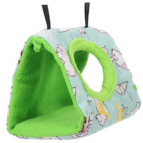 HOUDERCO Hängematte Für Papageien Bequeme Und Wasserfeste Vogel-Nest-hängematte Für Kleine Vögel Für Wellensittiche Und Nymphensittiche Schafft Eine Warme Und Gemütliche HOUDERCO Hängematte Für Papageien Bequeme Und Wasserfeste Vogel-Nest-hängematte Für Kleine Vögel Für Wellensittiche Und Nymphensittiche Schafft Eine Warme Und Gemütliche von HOUDERCO