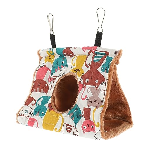HOUDERCO Hängende Hängematte Für Wellensittiche, Vogelnest, Atmungsaktives Vogelhaus, Papageien-winternest HOUDERCO Hängende Hängematte Für Wellensittiche, Vogelnest, Atmungsaktives Vogelhaus, Papageien-winternest von HOUDERCO