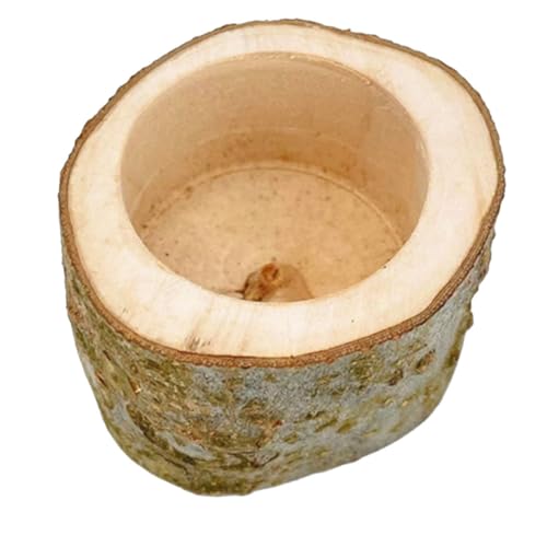 HOUDERCO Hamster Futterbehälter aus Holz Essbare Futter Schüssel für Kleintiere Hygienisch Reinigen Zubehör für Hamster und Andere Haustiere HOUDERCO Hamster Futterbehälter aus Holz Essbare Futter Schüssel für Kleintiere Hygienisch Reinigen Zubehör für Hamster und Andere Haustiere von HOUDERCO