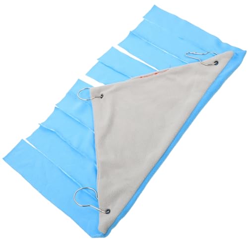 HOUDERCO Hamster Hängematte für Kleintiere Versteck Käfigecke aus Weichem Material Installieren Maschinenwaschbar für Hamster und Meerschweinchen von HOUDERCO