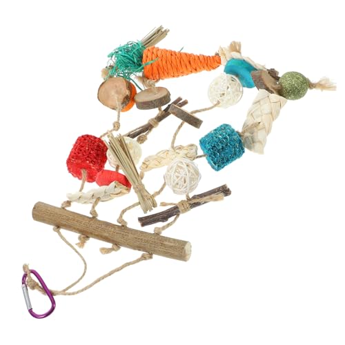 HOUDERCO Hängendes Hamster Kauspielzeug Aus Lustiges Beißen Spielzeug Für Kleine Nager Interaktive Kauhilfe Für Hamster Meerschweinchen Ratten Und Vögel HOUDERCO Hängendes Hamster Kauspielzeug Aus Lustiges Beißen Spielzeug Für Kleine Nager Interaktive Kauhilfe Für Hamster Meerschweinchen Ratten Und Vögel von HOUDERCO