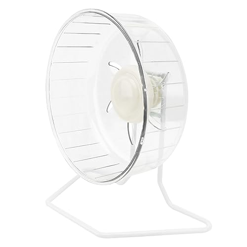 HOUDERCO Hamster Laufrad Geräuscharmes Spielzeug für Kleine Haustiere für Hamster Zwerghamster Meerschweinchen und Chinchillas mit Sicherem Design für Gesunde Bewegung von HOUDERCO