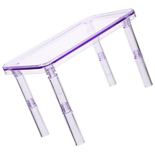 HOUDERCO Hamster Spielzeugplattform aus Dekorative Hamsterbett für Chinchillas und Kleine Haustiere als Schlaf und Spielplatz Lagige Kletterplattform Design von HOUDERCO