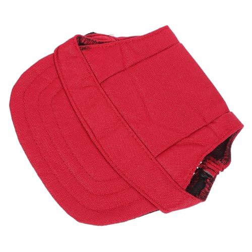 HOUDERCO Haustier Baseballmütze für Rote Hundemütze für Charme für Kleine und Welpen Perfektes für Hundebesitzer von HOUDERCO