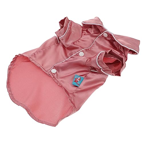 HOUDERCO Haustier Pyjama aus Weiche Nachtwäsche für Bequemes und Warmes Design für Welpen Atmungsaktive und Hautfreundliche Haustierkleidung für Entspannte HOUDERCO Haustier Pyjama aus Weiche Nachtwäsche für Bequemes und Warmes Design für Welpen Atmungsaktive und Hautfreundliche Haustierkleidung für Entspannte von HOUDERCO