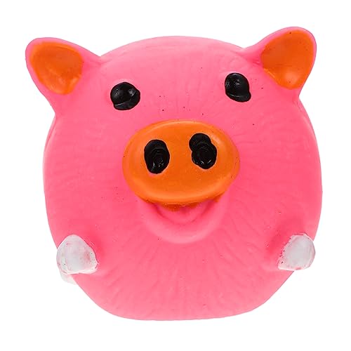 HOUDERCO Interaktives Hundespielzeug Für Kleine Hunde Lärmball Mit Cartoon-Design Leicht Und Tragbar Für Weihnachten Und Geburtstagsgeschenke Sicheres Und Langlebiges Beißspielzeug Für von HOUDERCO