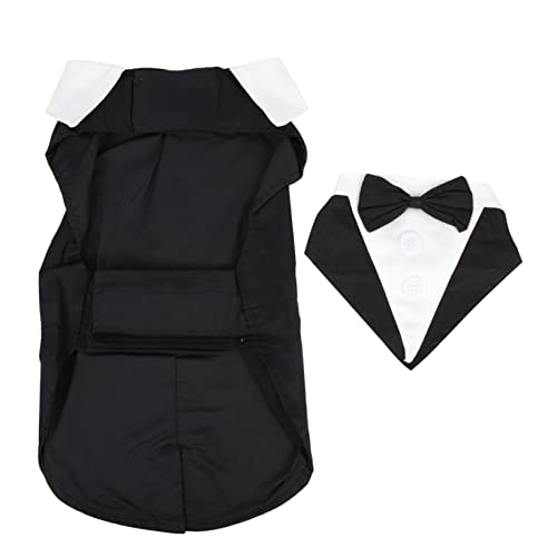 HOUDERCO Hochzeitsanzug für Bequemer Smoking für Haustiere Festliche Kleidung für Hochzeiten Geburtstagsfeiern und Besondere Anlässe und Komfortabel für Ihren HOUDERCO Hochzeitsanzug für Bequemer Smoking für Haustiere Festliche Kleidung für Hochzeiten Geburtstagsfeiern und Besondere Anlässe und Komfortabel für Ihren von HOUDERCO