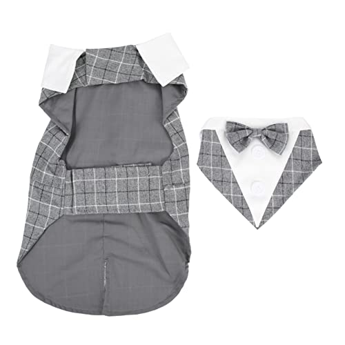 HOUDERCO Hochzeitsanzug für Tuxedo Outfit für Haustiere Stilvolle Hundekleidung für Hochzeiten Geburtstagsfeiern und Besondere Anlässe Anzuziehen Schnelltrocknend für Kleine und Mittelgroße HOUDERCO Hochzeitsanzug für Tuxedo Outfit für Haustiere Stilvolle Hundekleidung für Hochzeiten Geburtstagsfeiern und Besondere Anlässe Anzuziehen Schnelltrocknend für Kleine und Mittelgroße von HOUDERCO