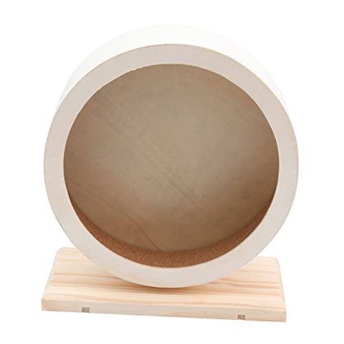 HOUDERCO Holzlaufrad für Hamster Igel und Kleine Haustiere rutschfeste Trainingsscheibe Langlebig und Bequem Fördert Gesunde Bewegung Medium HOUDERCO Holzlaufrad für Hamster Igel und Kleine Haustiere rutschfeste Trainingsscheibe Langlebig und Bequem Fördert Gesunde Bewegung Medium von HOUDERCO