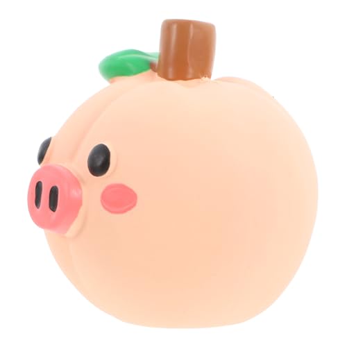 HOUDERCO Hundespielzeug mit Latex-Sound Quietschendes Hundespielzeug Haustier-Latex-Soundspielzeug Donuts Latexspielzeug Kleines Quietschspielzeug für Hunde Hund quietscht Emulsion Rosa von HOUDERCO