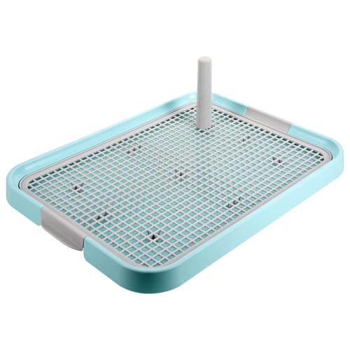 HOUDERCO Hundetoilette für Welpen Tragbare Innentoilette mit Rutschfestem Design und Erhöhten Kanten Erleichtert das Training Gewöhnung Toilette für Kleine Hunde HOUDERCO Hundetoilette für Welpen Tragbare Innentoilette mit Rutschfestem Design und Erhöhten Kanten Erleichtert das Training Gewöhnung Toilette für Kleine Hunde von HOUDERCO