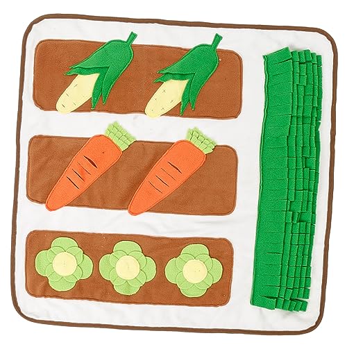 HOUDERCO Pet Sniff Mat Für Hunde Interaktive Futtermatte Zur Stressreduzierung Vielseitig Einsetzbar Für Spiel Und Training Fördert Geruchssinn Und Hält Ihren Hund Beschäftigt von HOUDERCO