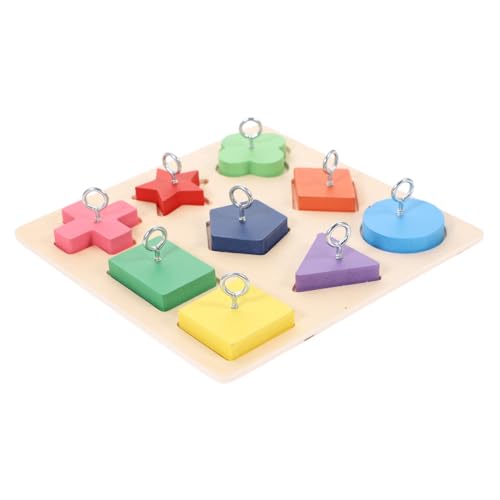 HOUDERCO Interaktives Farbblock-Spielzeug Für Papageien Bunte Holzblöcke Fördert Das Lernen Und Spielen Für Sittiche Nymphensittiche Und Andere Kleine Vögel Sicher Und Unterhaltsam HOUDERCO Interaktives Farbblock-Spielzeug Für Papageien Bunte Holzblöcke Fördert Das Lernen Und Spielen Für Sittiche Nymphensittiche Und Andere Kleine Vögel Sicher Und Unterhaltsam von HOUDERCO