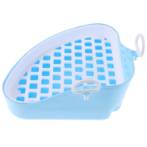 HOUDERCO Kaninchen-dreieck-töpfchentrainer, Kleintier-ecktoilette, Katzentoilette, Haustier-Toilette Für Hamster, Hase HOUDERCO Kaninchen-dreieck-töpfchentrainer, Kleintier-ecktoilette, Katzentoilette, Haustier-Toilette Für Hamster, Hase von HOUDERCO