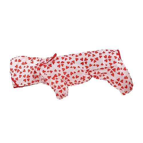 HOUDERCO Kapuzenhund Regenmantel für Kleine Haustiere und Atmungsaktiv für Outdoor Aktivitäten an Regnerischen Schützt Ihren Welpen vor Nässe und Kälte HOUDERCO Kapuzenhund Regenmantel für Kleine Haustiere und Atmungsaktiv für Outdoor Aktivitäten an Regnerischen Schützt Ihren Welpen vor Nässe und Kälte von HOUDERCO