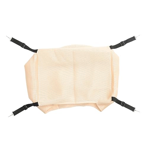HOUDERCO Katze Hängematte katzenbett haustierbett Katzenkäfig Katzenhängematte für Camping petbett hängend Käfige Hängenest für Katze kleines Haustier-Hängest Dickes Sandwich-Netz Beige HOUDERCO Katze Hängematte katzenbett haustierbett Katzenkäfig Katzenhängematte für Camping petbett hängend Käfige Hängenest für Katze kleines Haustier-Hängest Dickes Sandwich-Netz Beige von HOUDERCO