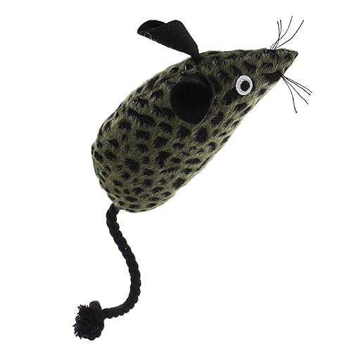 HOUDERCO Katzenspielzeug Aus Weichem Plüsch Interaktives Mäuse-Spielzeug Für Kätzchen Fördert Bewegung Und Beschäftigung Für Katzenliebhaber von HOUDERCO