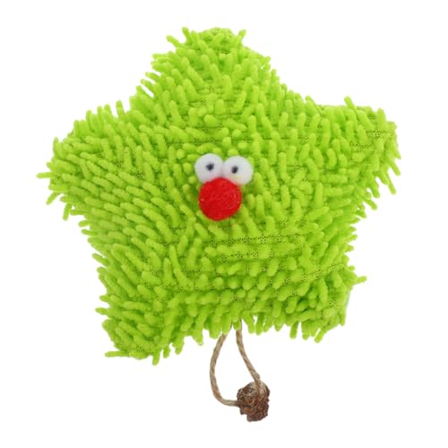 HOUDERCO Katze Plüschtier Katze Kauert Interaktives Katzenspielzeug Plüsch-welpenspielzeug Kauspielzeug Für Katzen Katzenspielzeug Plüsch Light Green Katzenminze HOUDERCO Katze Plüschtier Katze Kauert Interaktives Katzenspielzeug Plüsch-welpenspielzeug Kauspielzeug Für Katzen Katzenspielzeug Plüsch Light Green Katzenminze von HOUDERCO